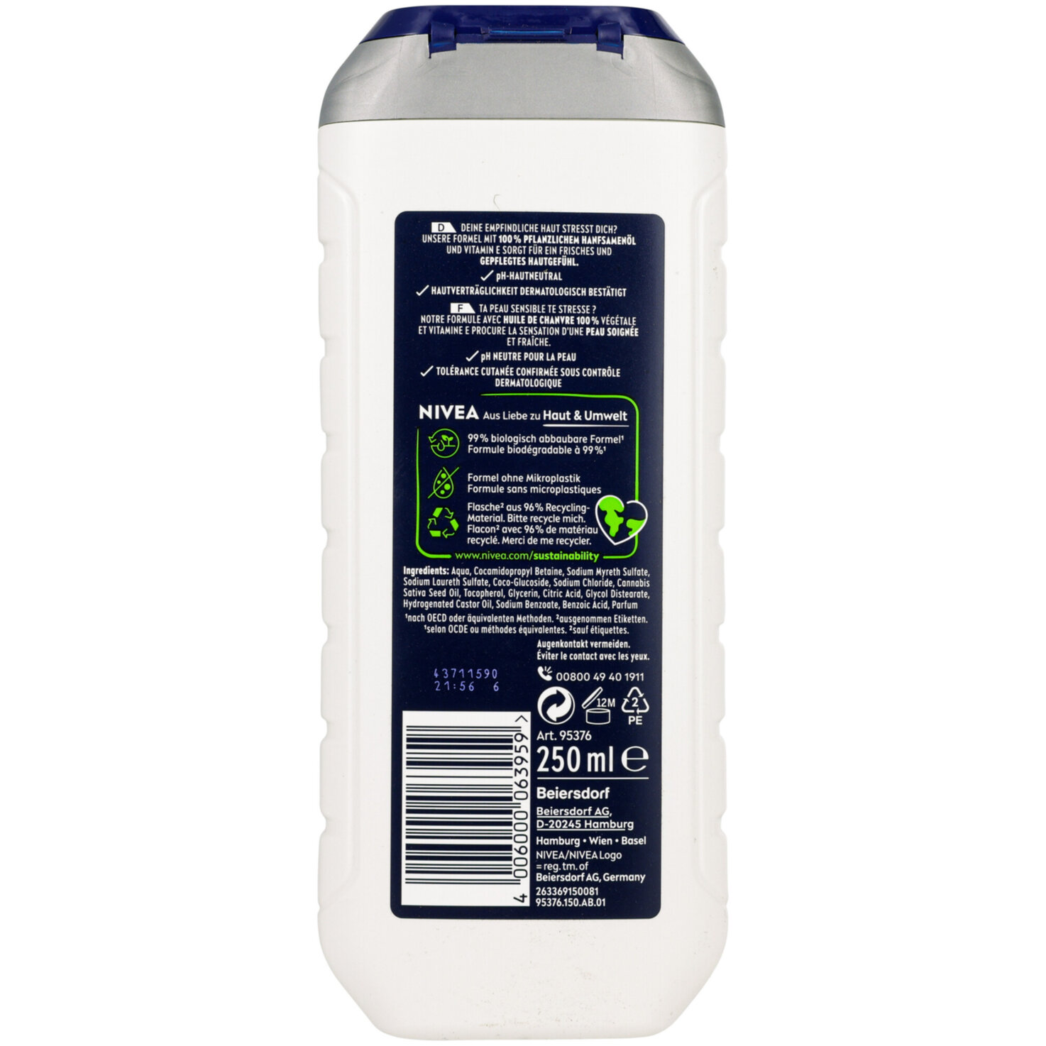 Nivea Pflegedusche Sensitive Pro