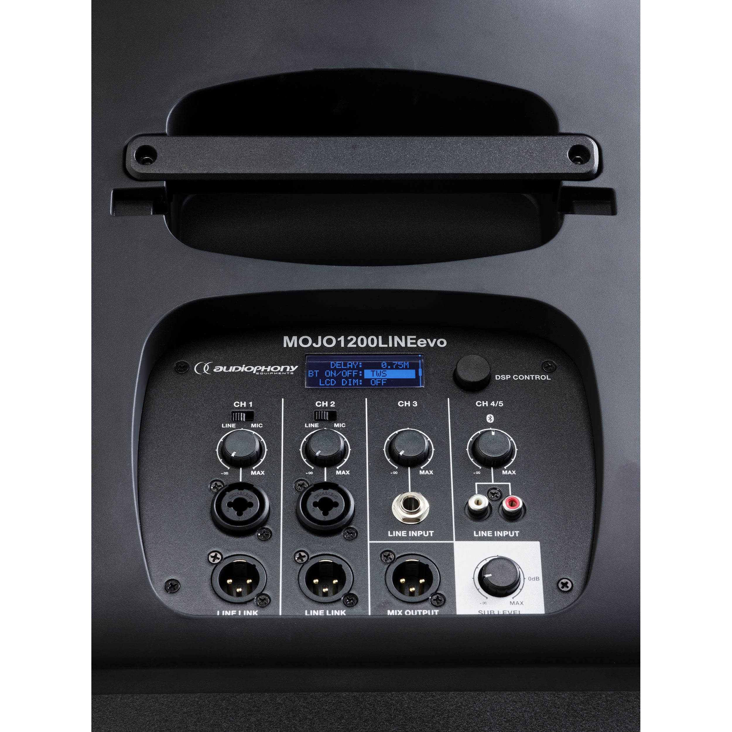 Audiophony MOJO1200LINEevo actief speaker-zuilsysteem