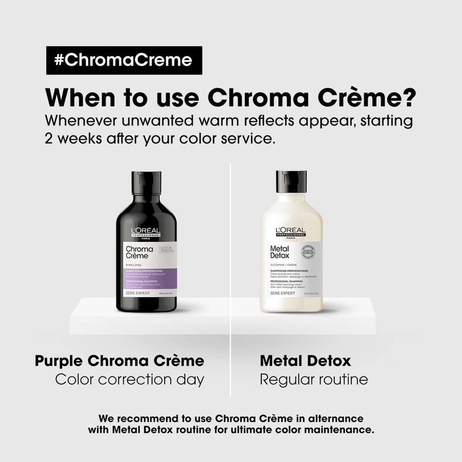 L'Oréal Professionnel Chroma Creme Routine For Colored Blonde Hair