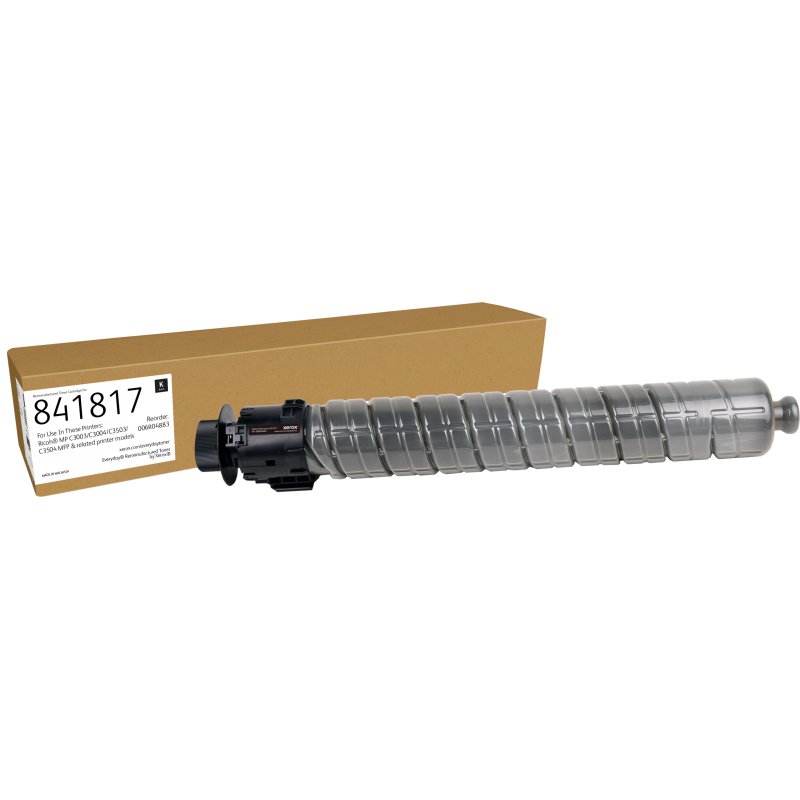 Toner remanufacturé Noir Everyday™ de Xerox compatible avec Ricoh 841817, Capacité standard