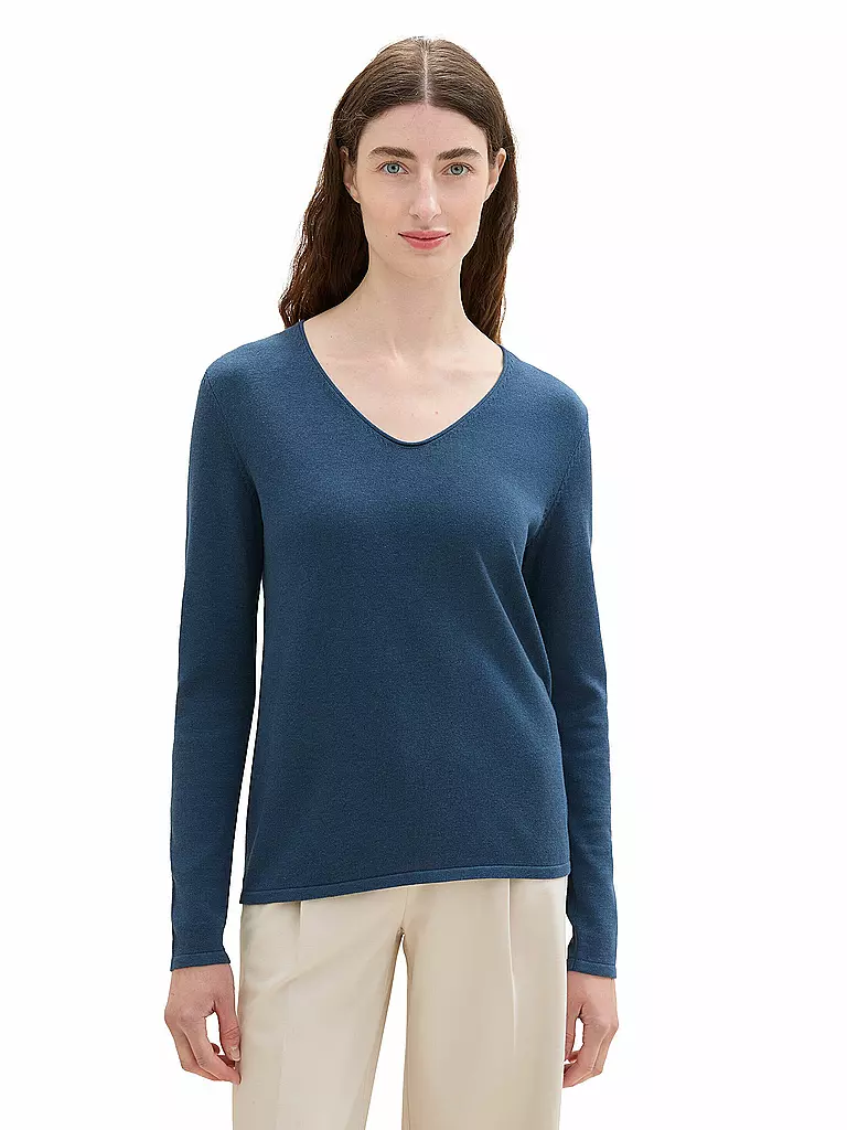 TOM TAILOR Pullover blau