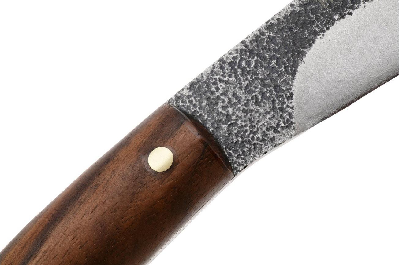 Condor Pack Golok CTK252-11HC Hammered 1075, Walnut, vaststaand mes