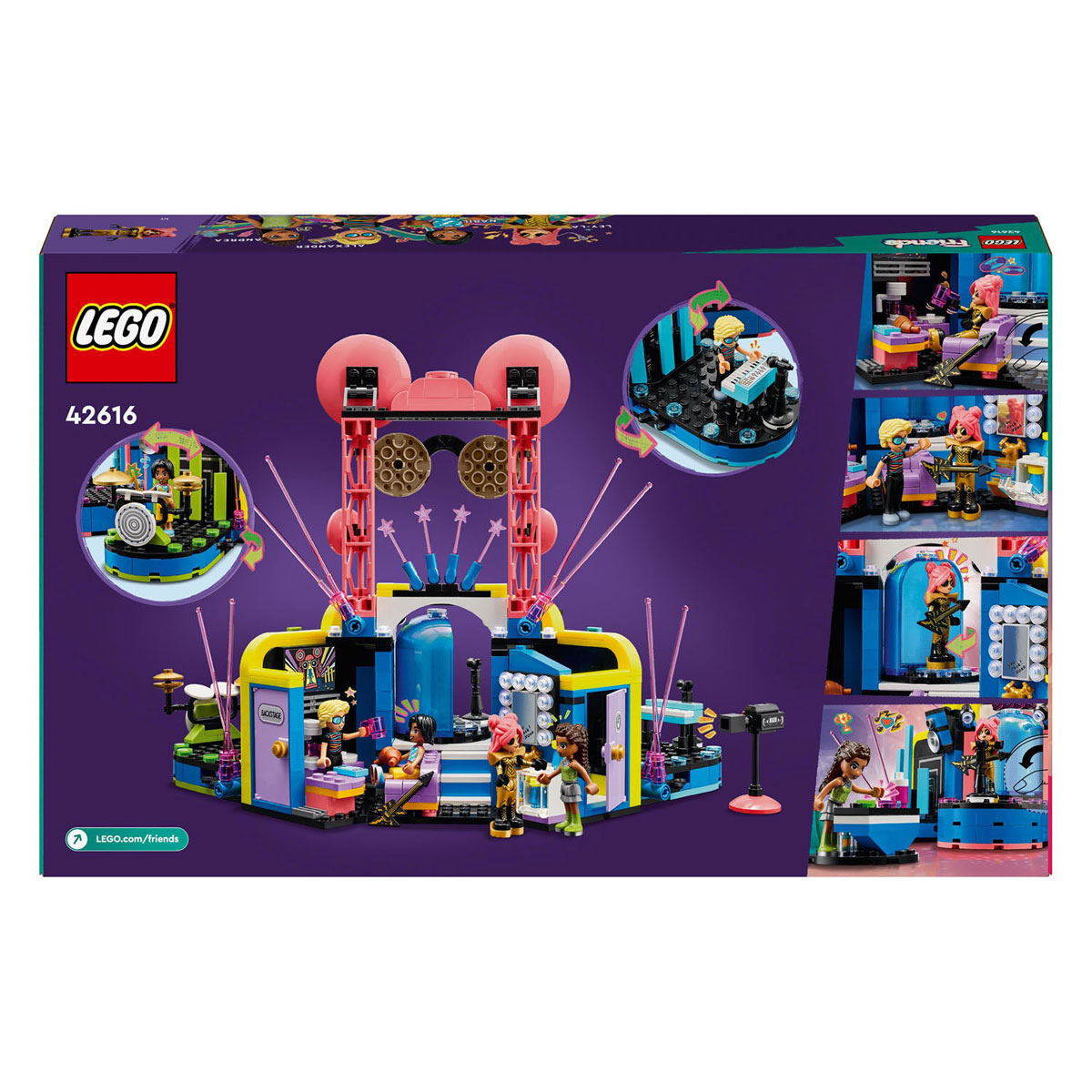 LEGO Friends 42616 Heartlake City Muzikale Talentenjacht