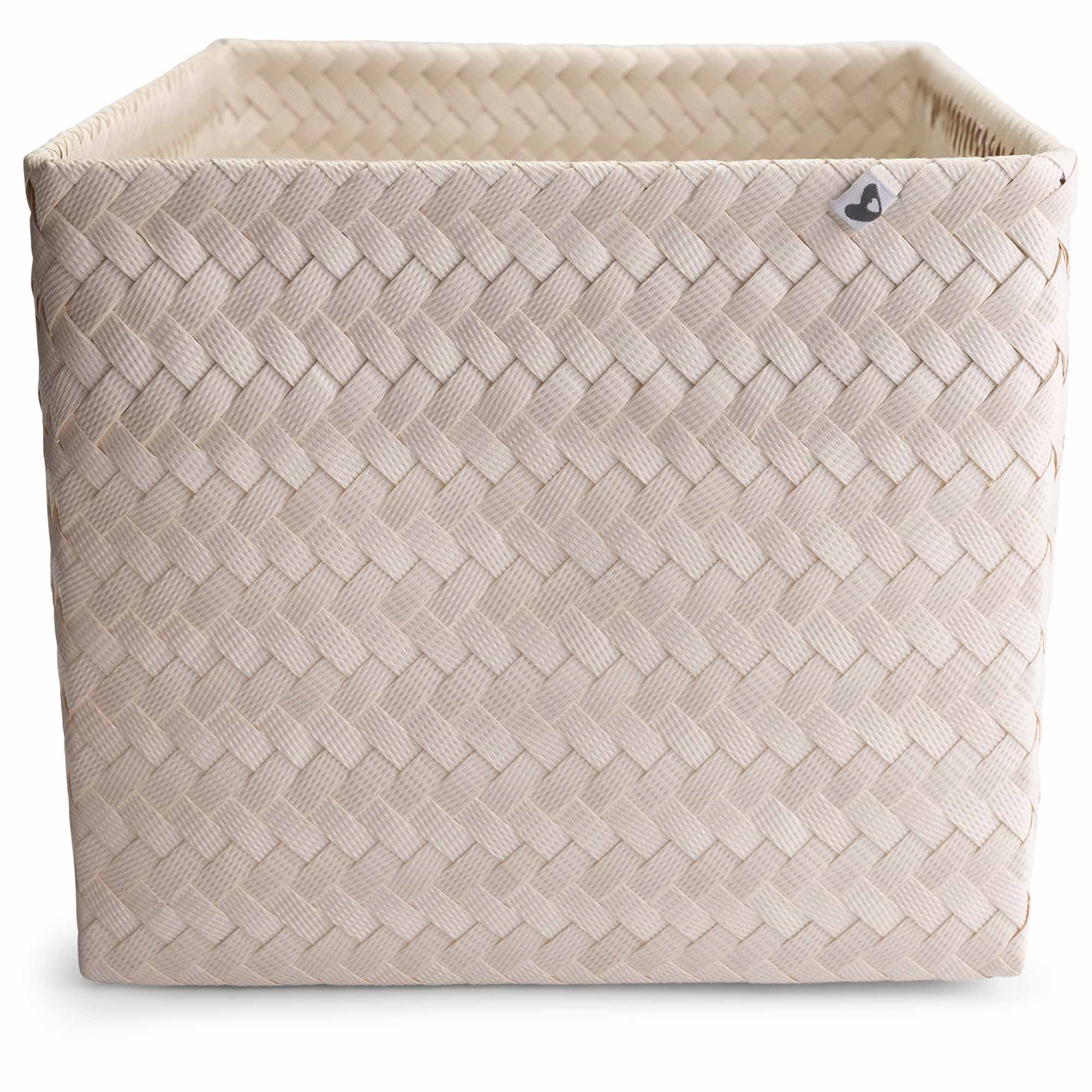 Prénatal mandje vierkant beige