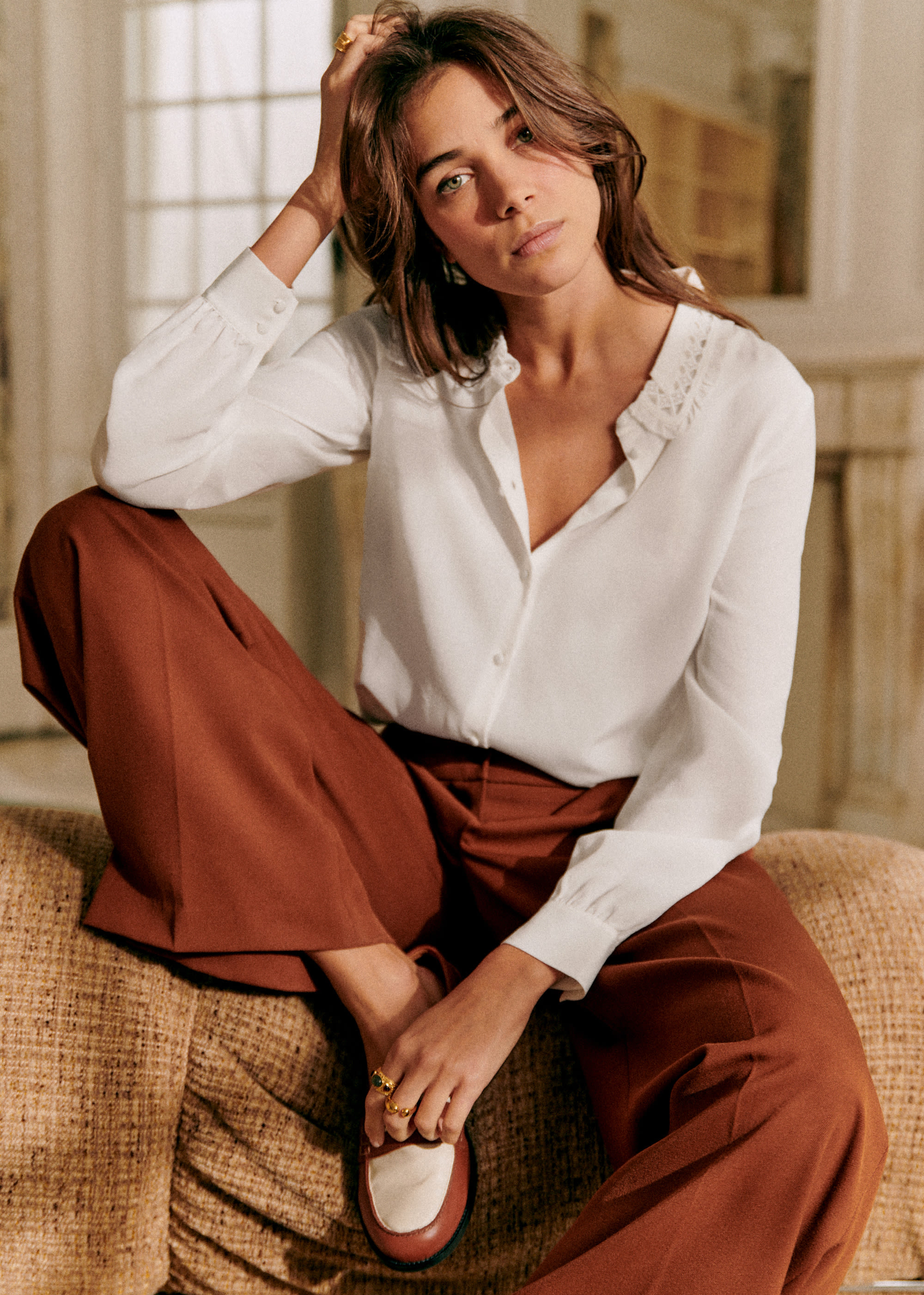 Chemise Suzanne - Écru - E-SHOP/CHEMISES & BLOUSES 5905293