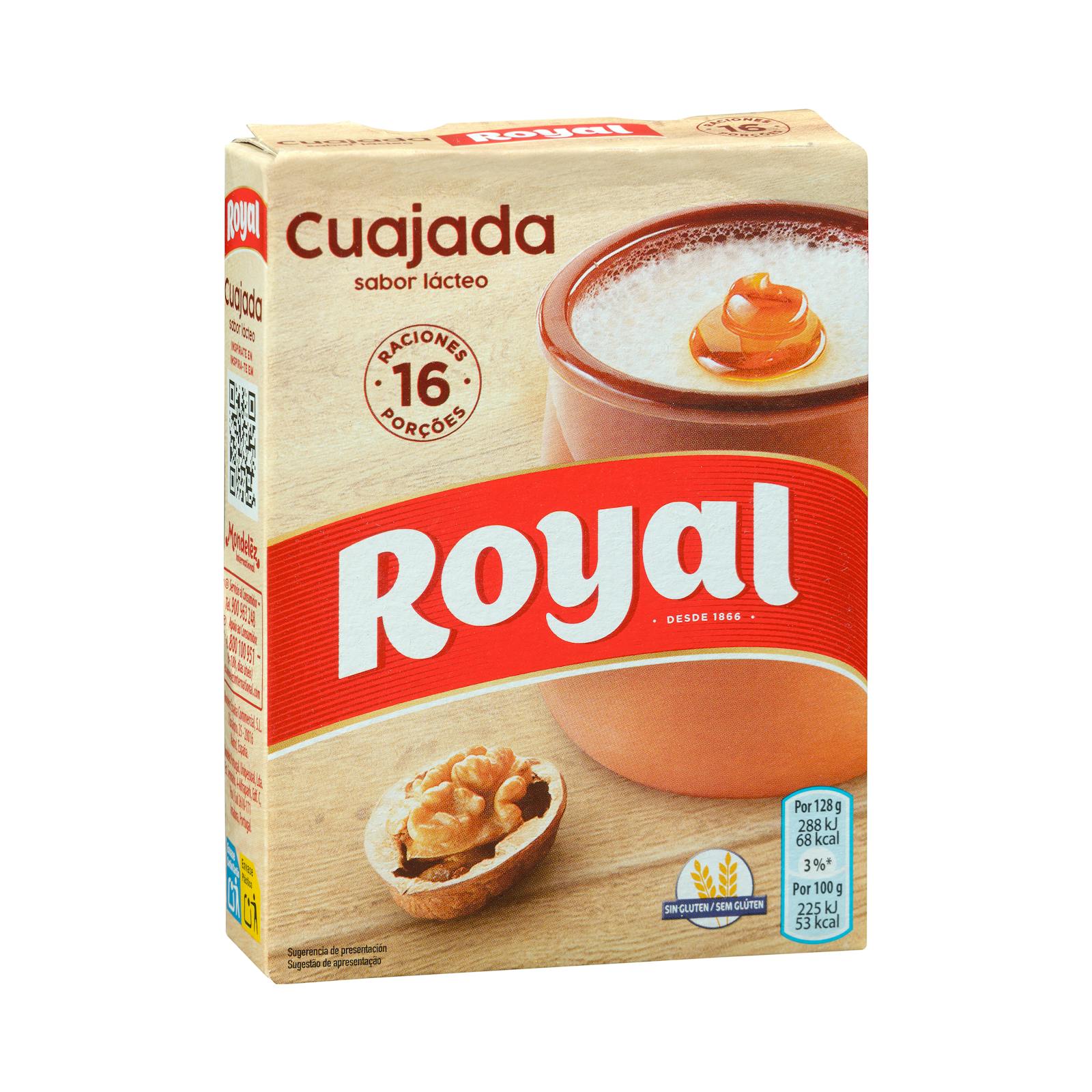Caillé sucré en poudre préparé au goût laitier royal