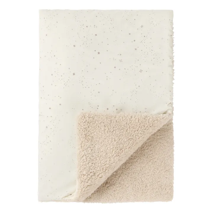 Nobodinoz Couverture Stories en coton bio | Ecru