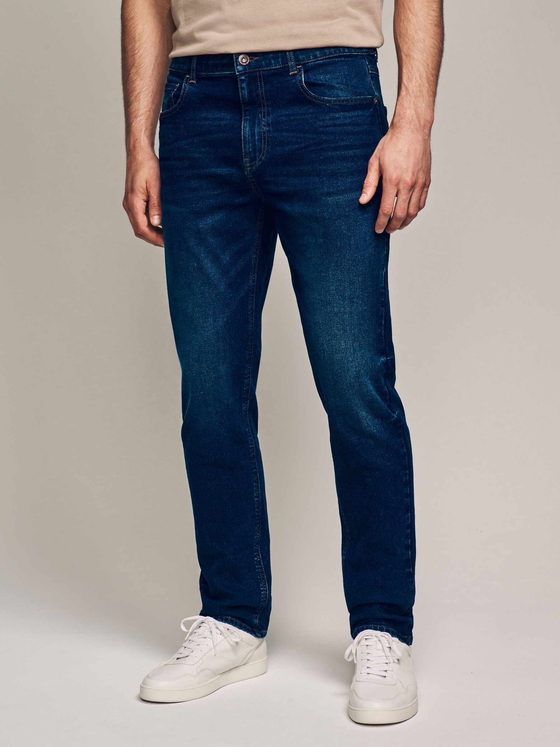 Normaal blauw - Musthave stretchjeans