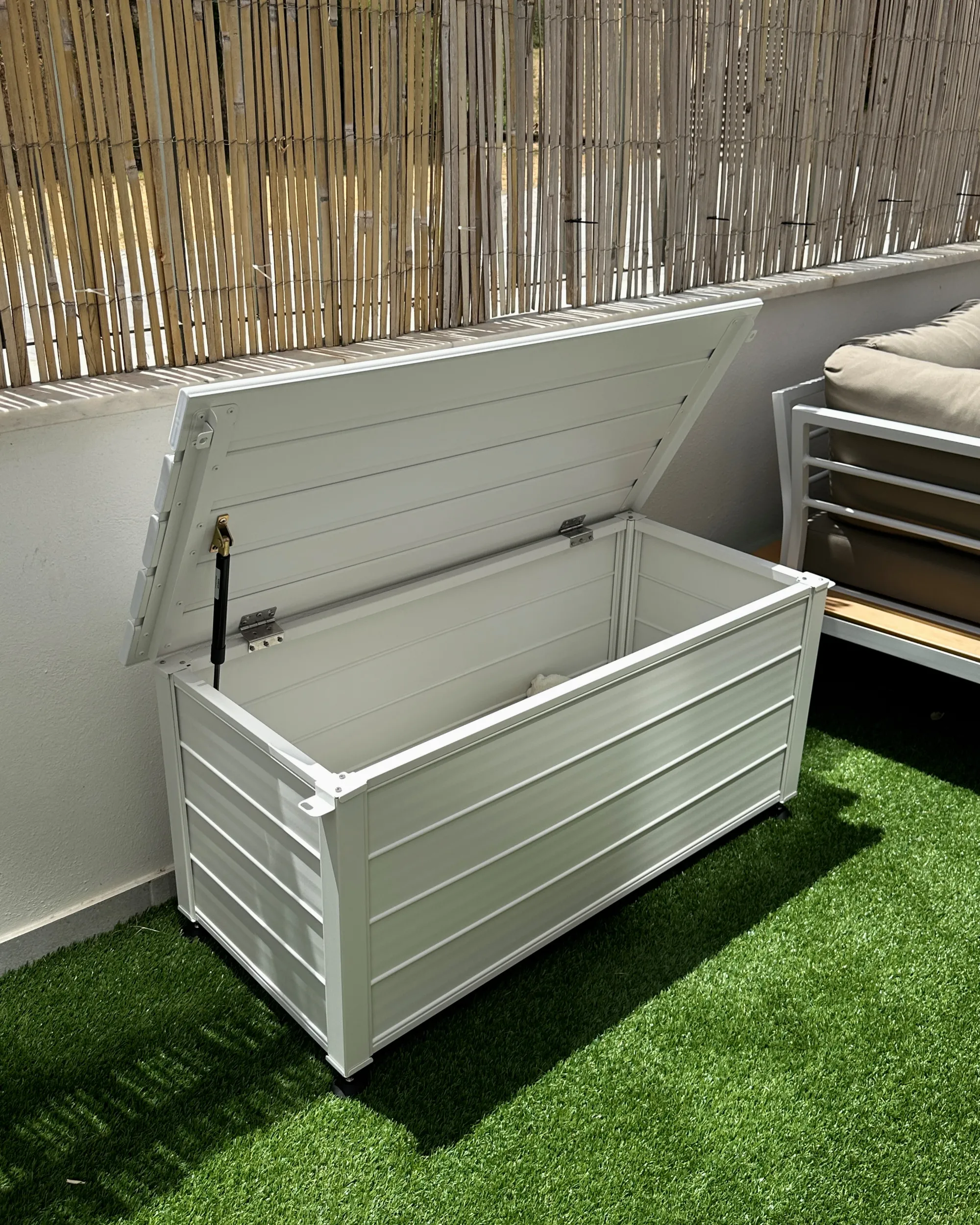 Kussenbox CAMPALTO 113 cm 50 cm Wit