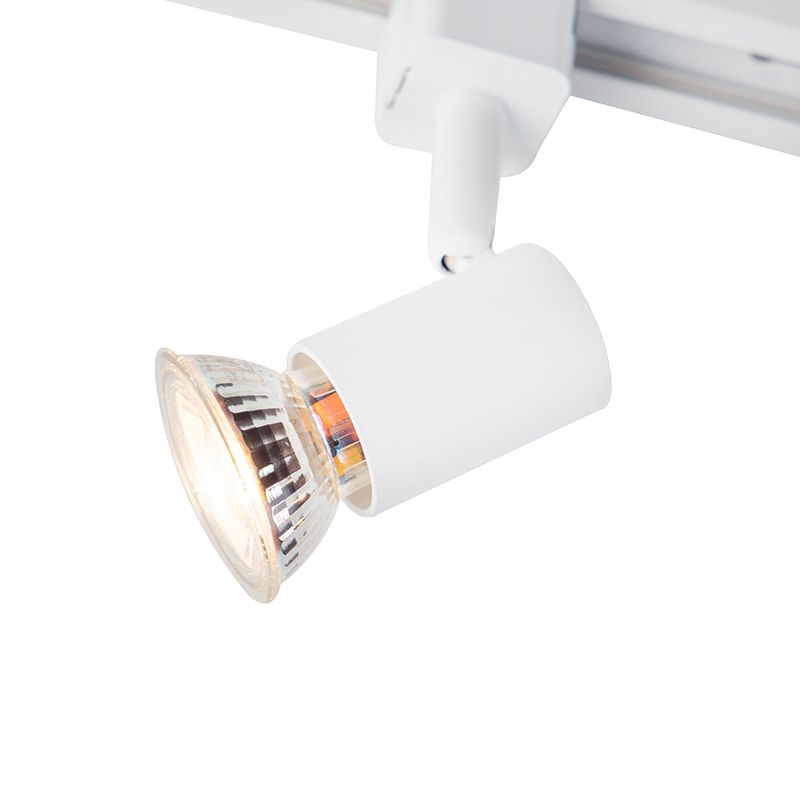 Smart railsysteem wit 1-fase 5-lichts incl. Wifi GU10 - Iconic Jeany