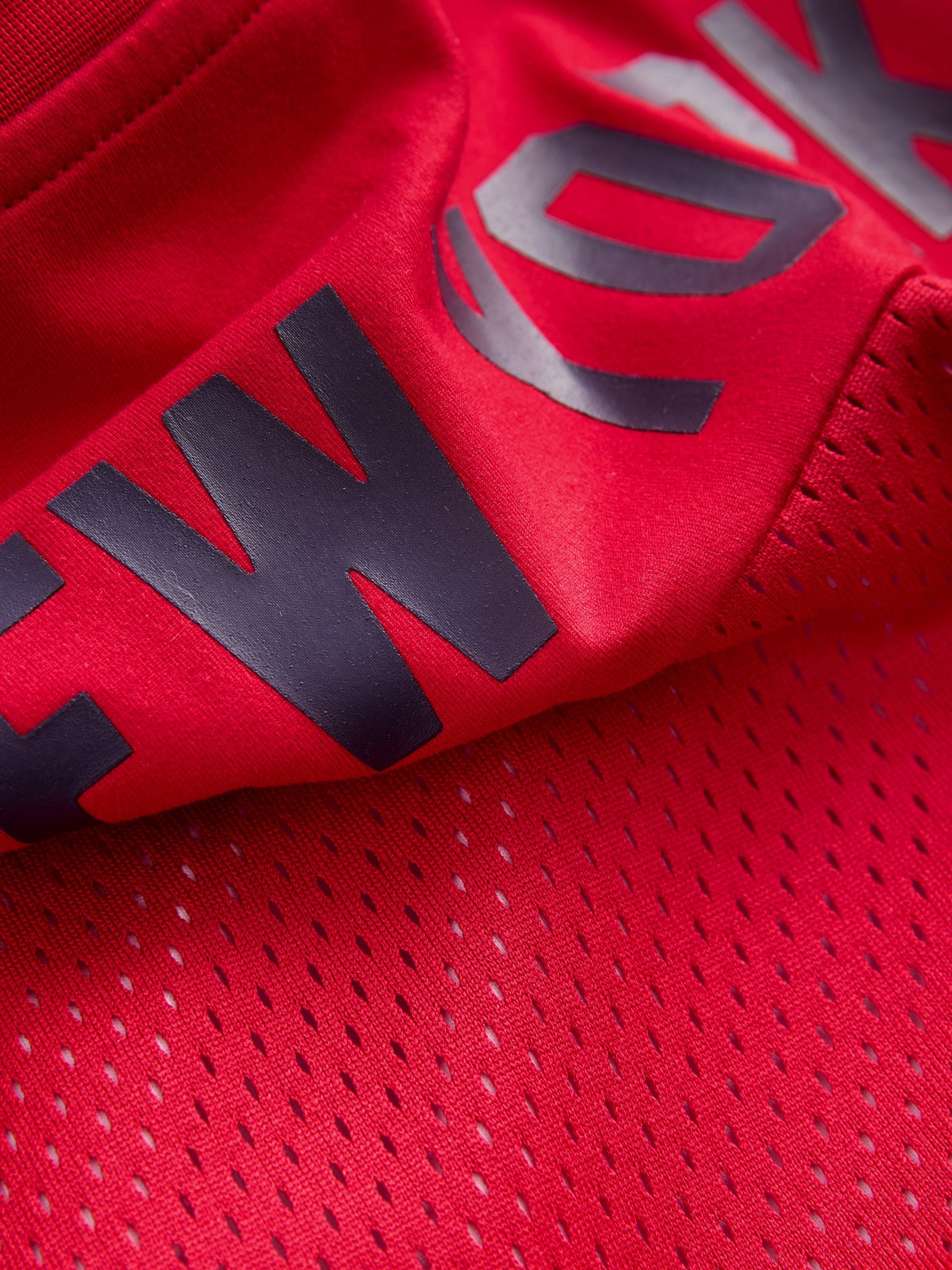 Rood - Varsity T-shirtset met korte en lange mouwen, 2 Pieces (3-16jr)