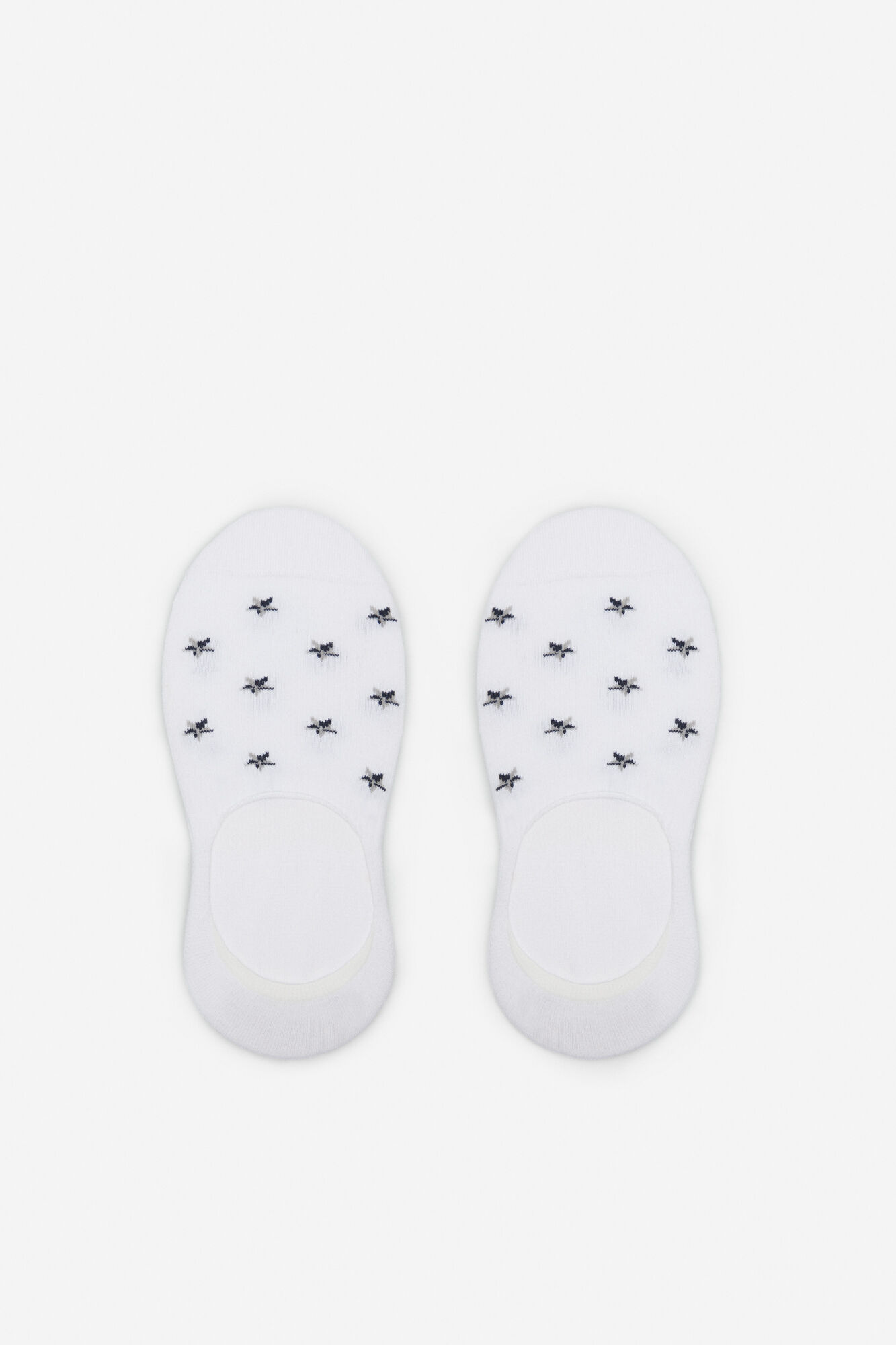 Calcetín invisível coolmax - Branco