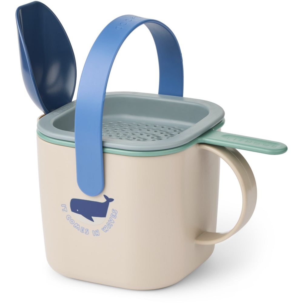 Køb LIEWOOD Shark / Dove Blue Roald Sand Sæt