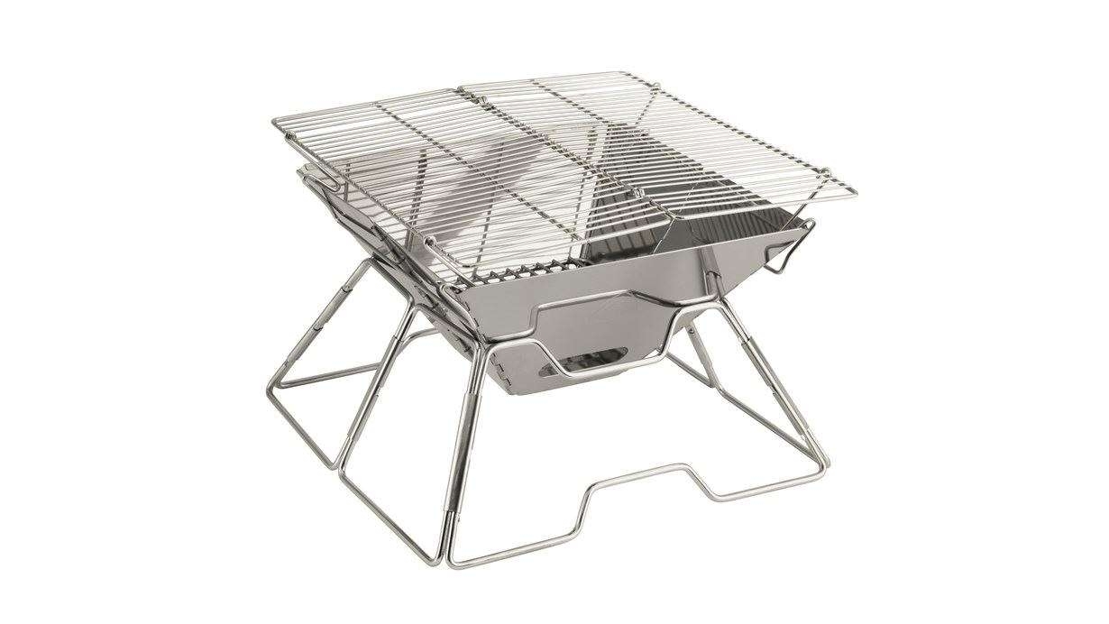 Robens Wayne Grill aufklappbar Silber