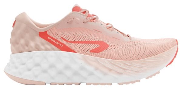 Chaussures Running Femme Kiprun KS900.2 Blanc/Corail