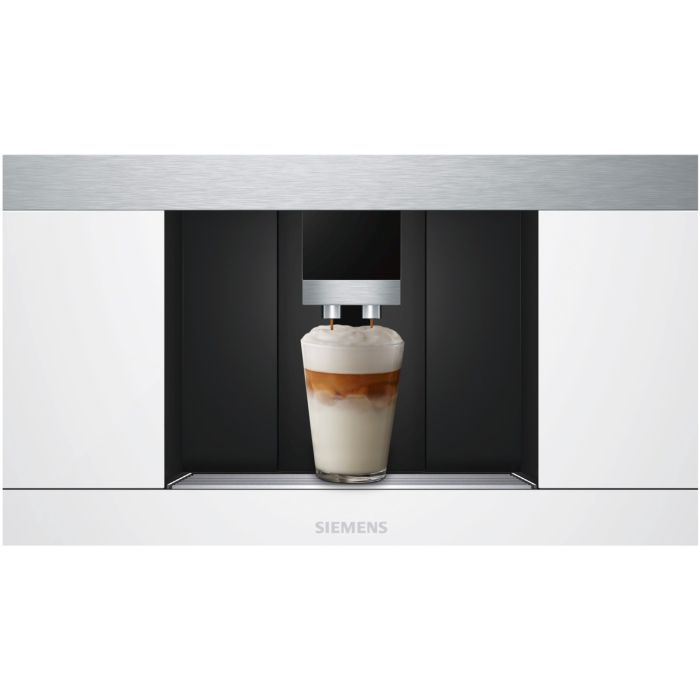 Siemens Einbau-Kaffeevollautomat iQ700 CT636LEW1 Weiß