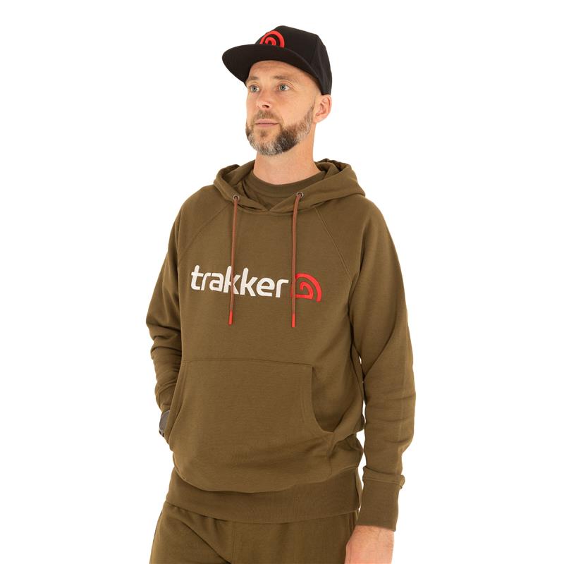 Sweat Homme Trakker Cr Logo Hoody - Kaki