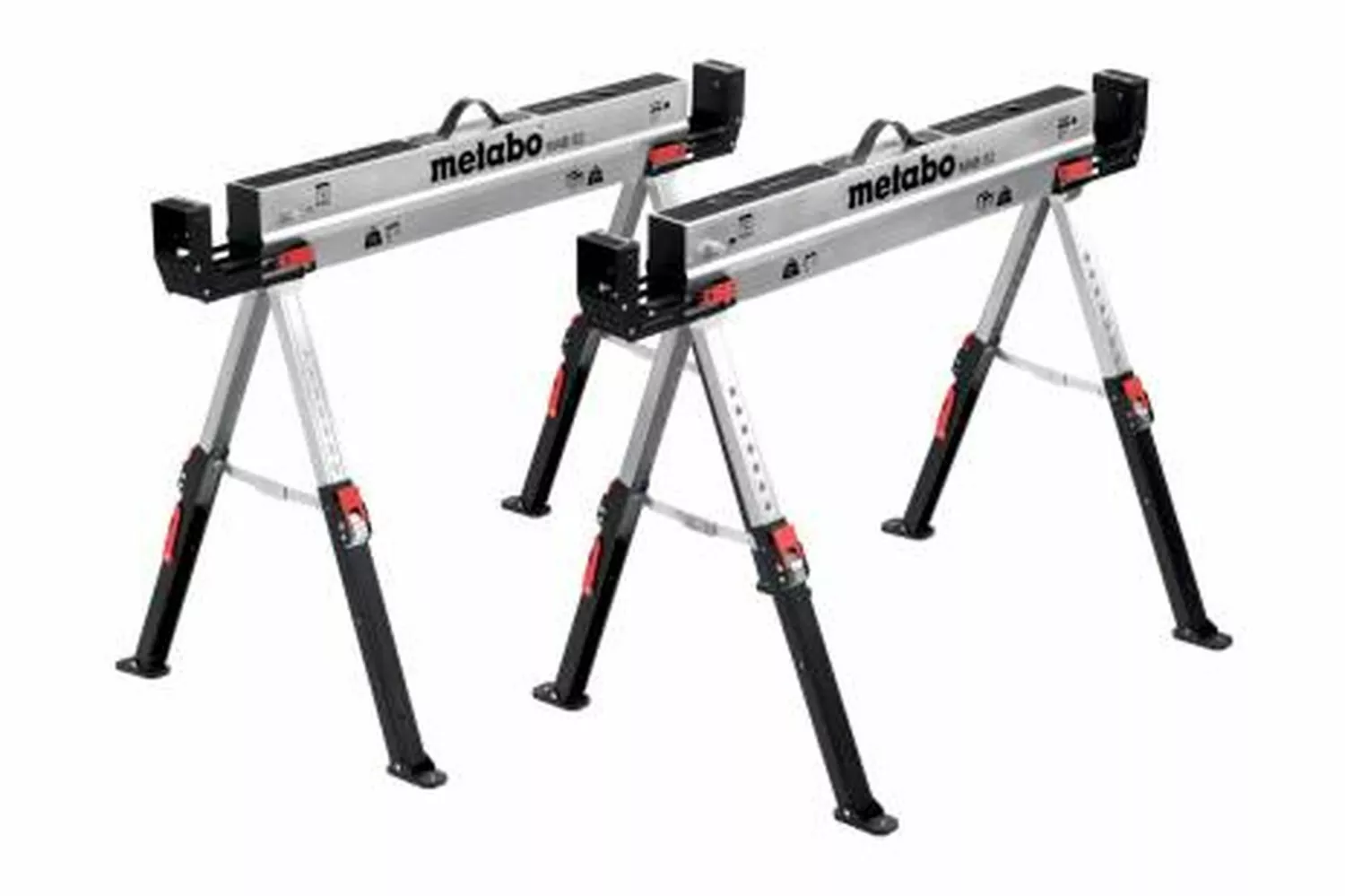 Metabo MAB 82 Stalen schragen set - draagcapaciteit 590 kg (2 stuks)