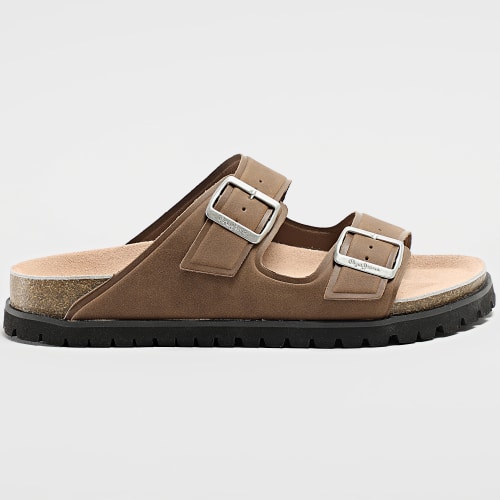 Sandales Urban Basic Embossed PMS90104 Tobacco