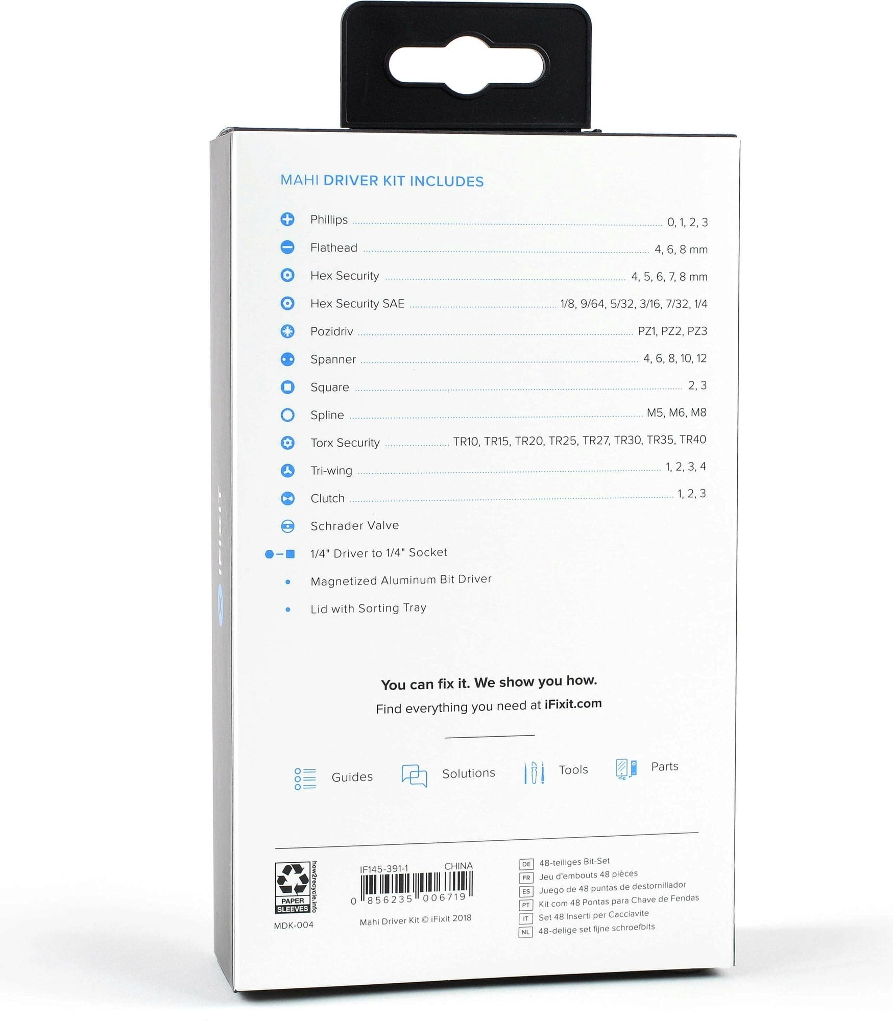 iFixit  Mahi Precision Bit Set    Kompaktes Bit Set für alle größeren Schrauben