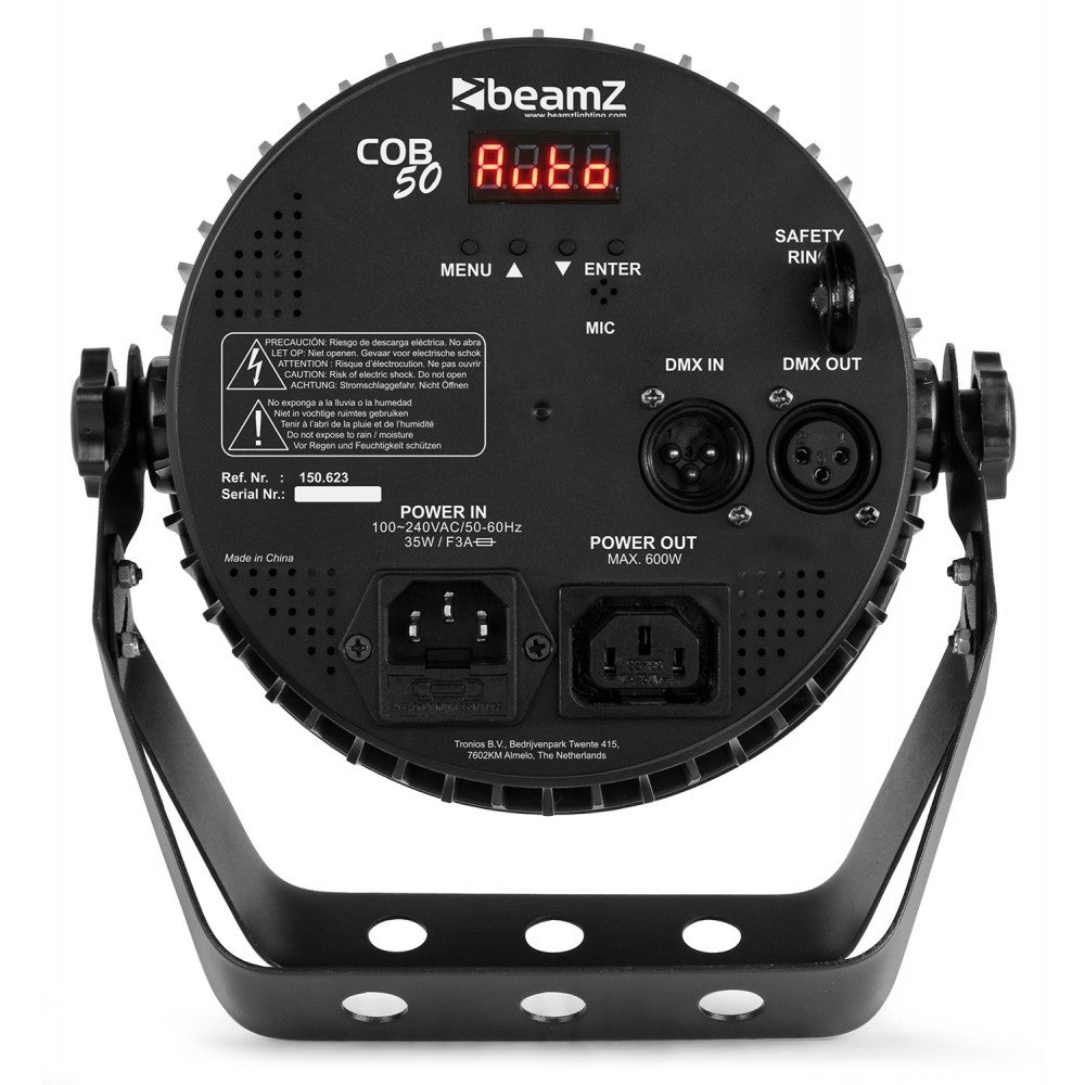 BeamZ COB50 RGBWA LED PAR