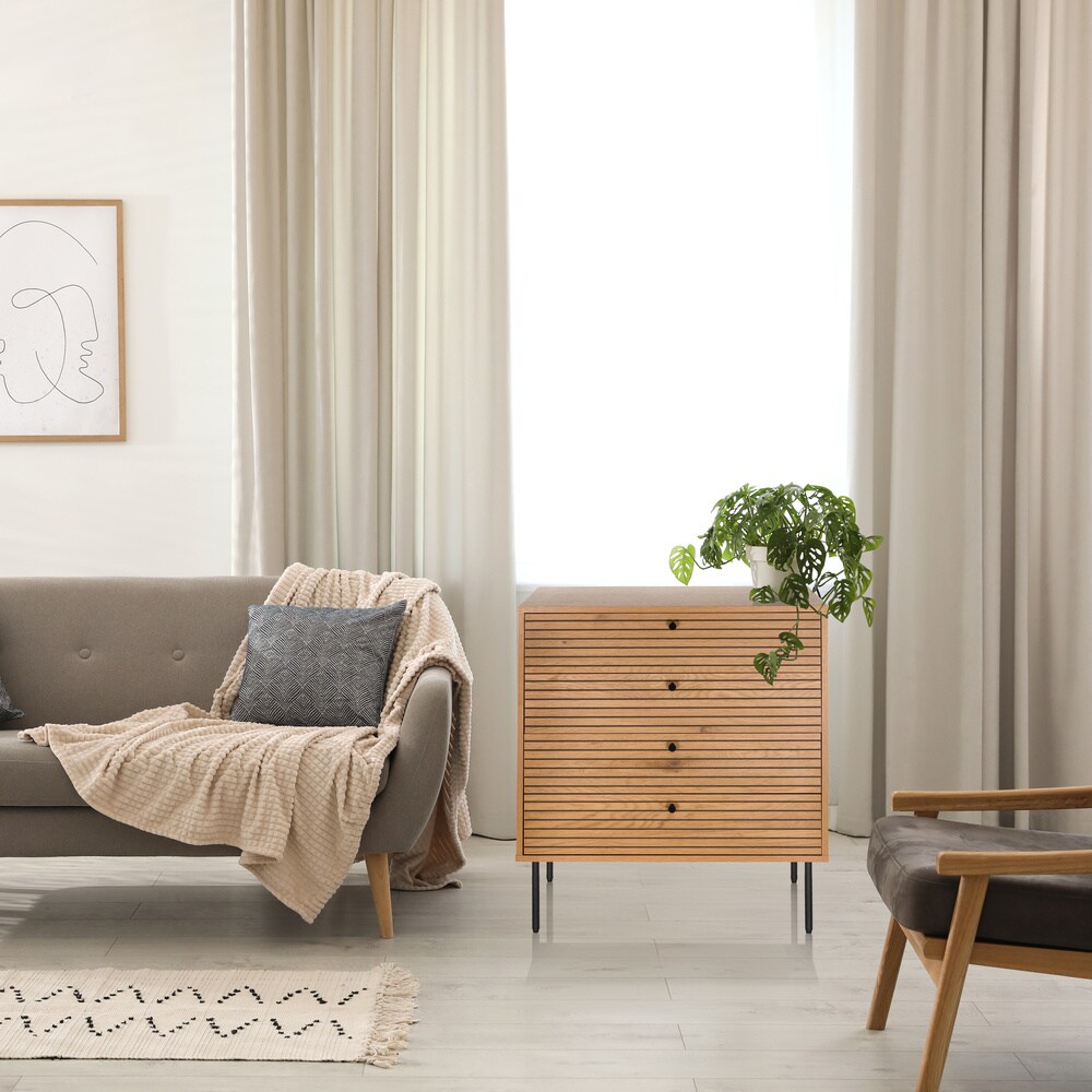 Kommode LINNO K Melaminharzbeschichtete Spanplatte hjh LIVING