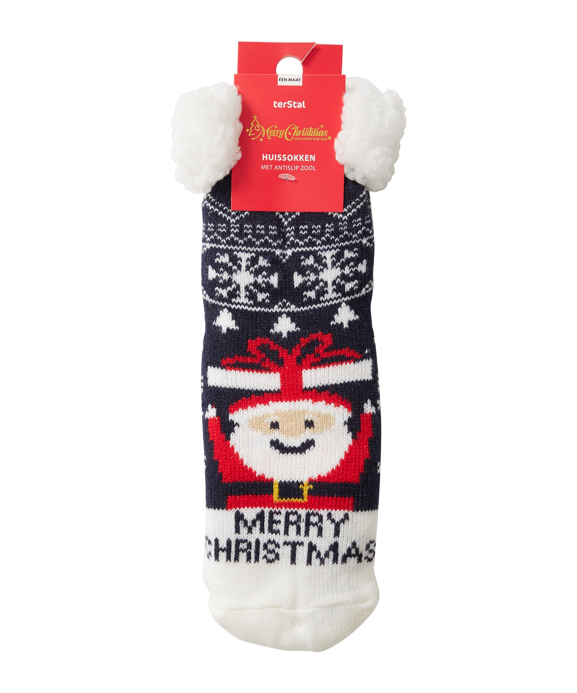 antislip huissokken kerst kids