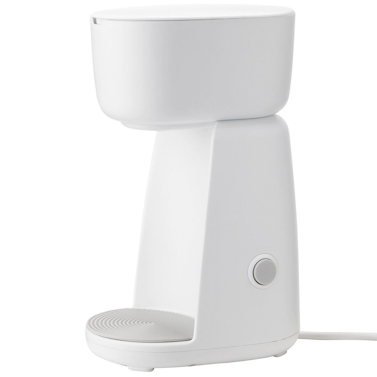 Foodie Single Cup Kaffebrygger, White