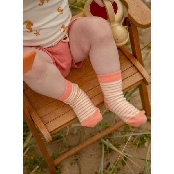 Dark Peach Shorts Modal - Petit Piao → Luksusbaby.dk