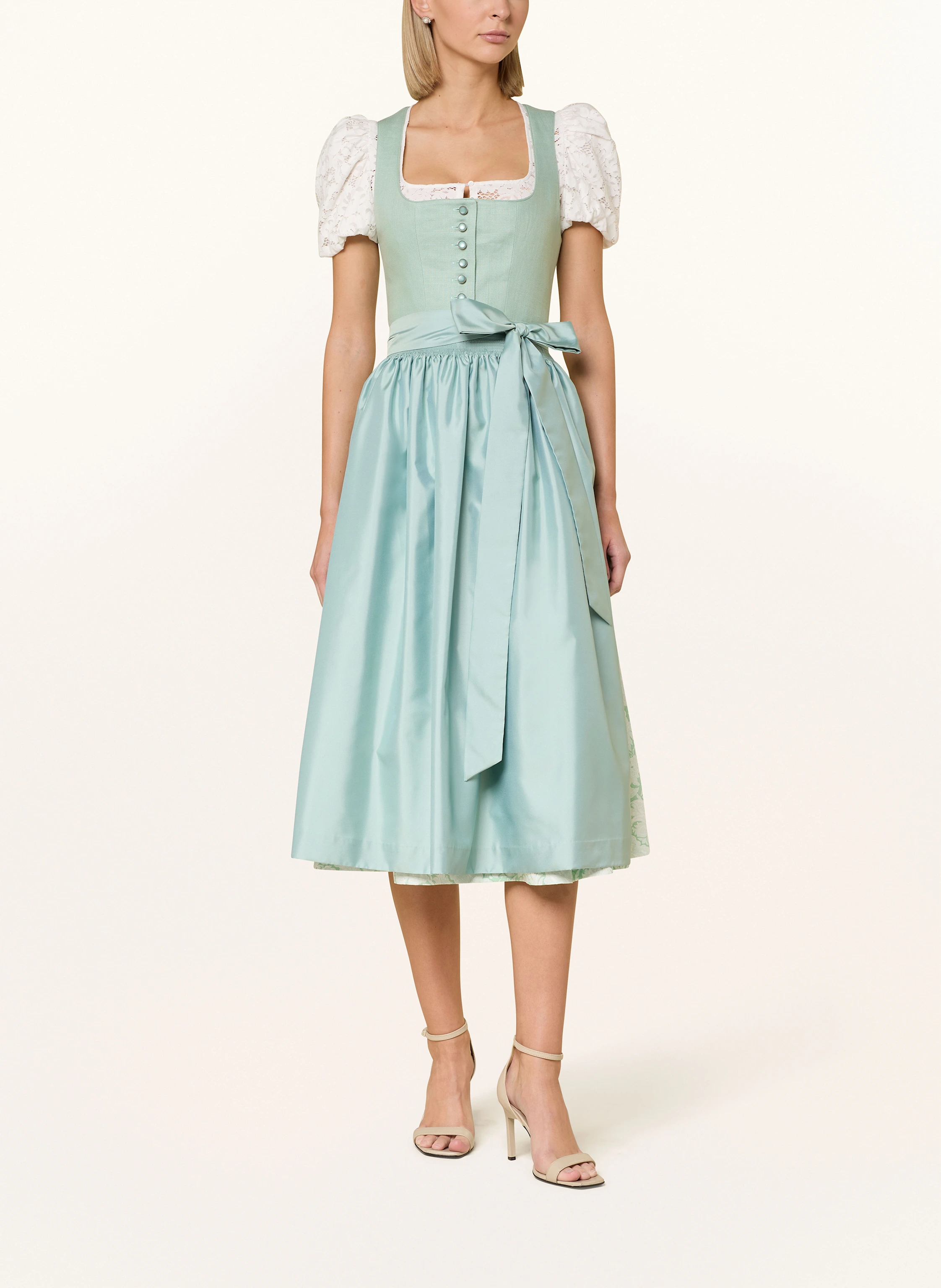 Gottseidank Dirndlbluse IRMA im Materialmix