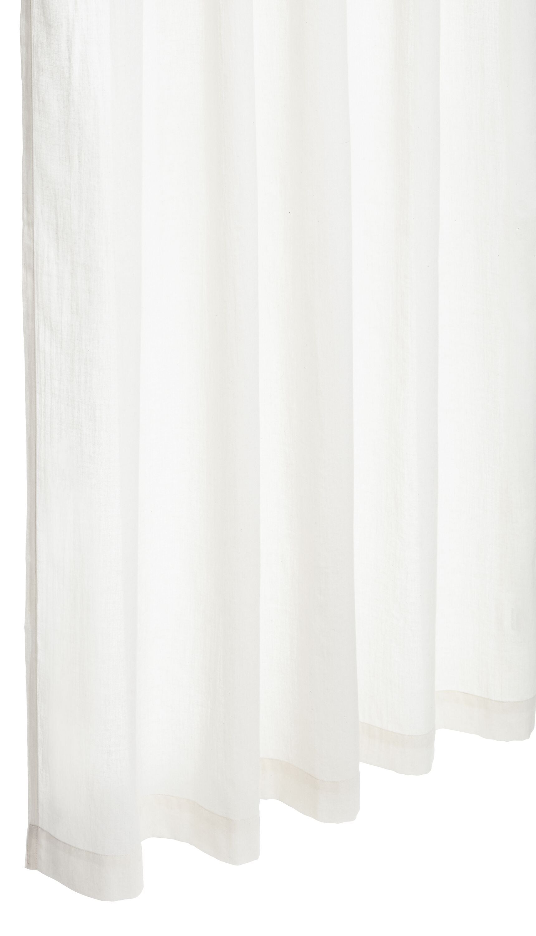 MIO Fertigvorhang Tag - Weiss / B: 140.0 cm x H: 260.0 cm