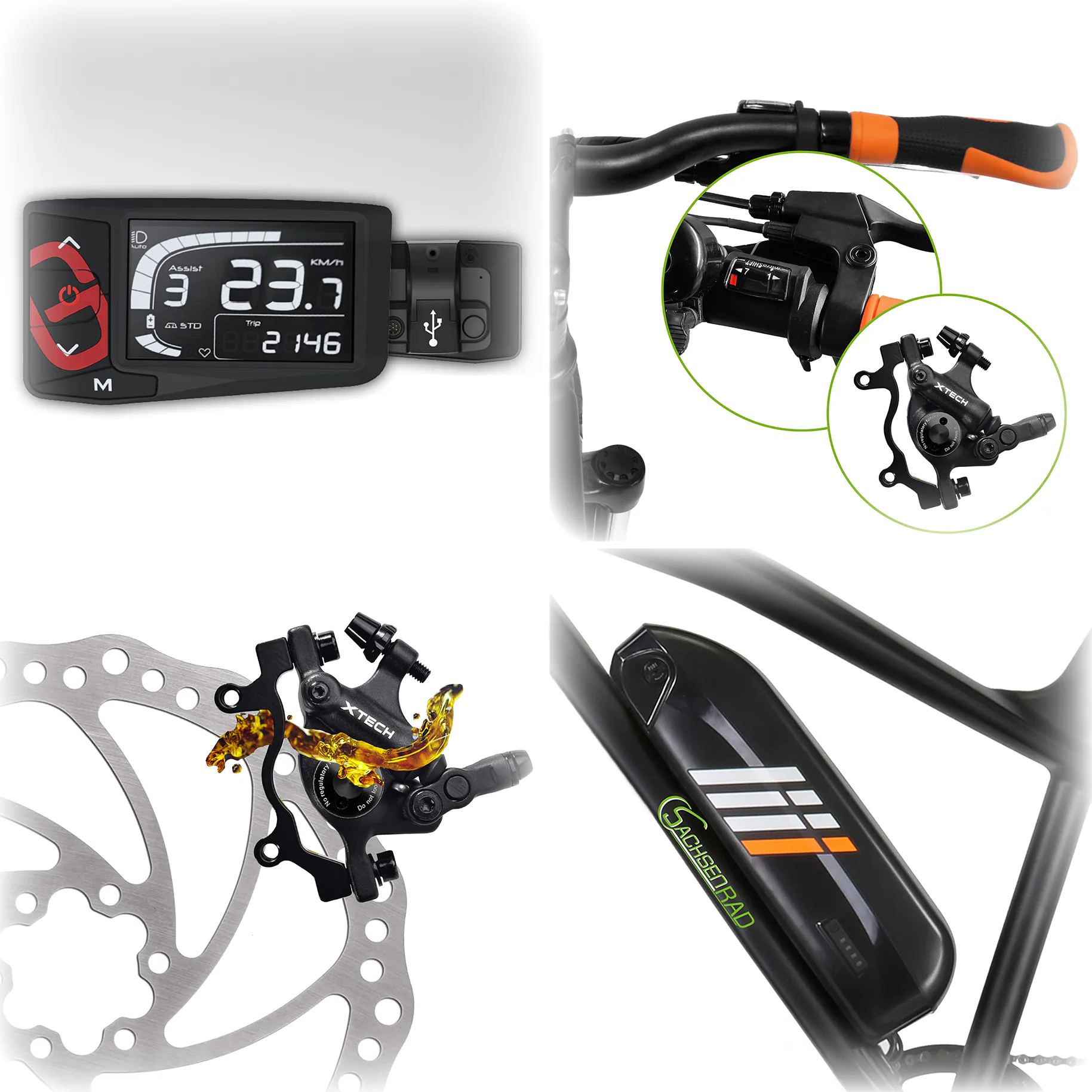 SachsenRAD E-Trekking Bike R6T Neo, 27,5''