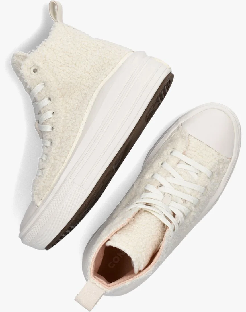 CONVERSE beige converse hoge sneaker chuck taylor all star move hi