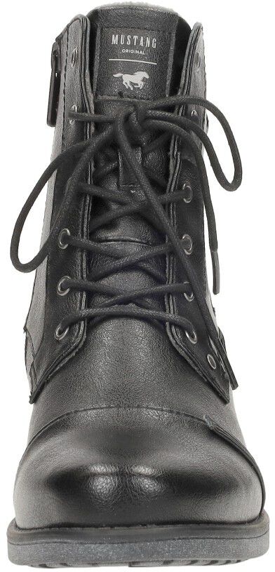 Mustang Veterschoenen Hoog zwart