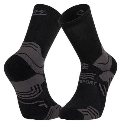 Chaussettes de Randonnée Bv Sport Trek GR Haute Noir/ Gris