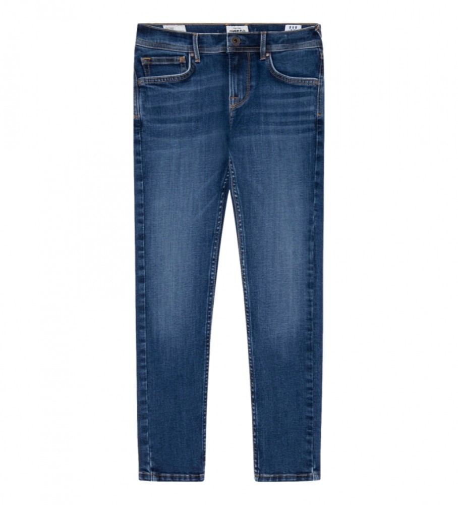 Calça jeans skinny azul marinho da Pepe Jeans.