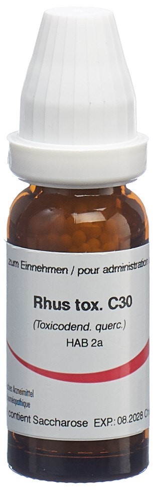Omida Rhus toxicodendron Glob 30 C 14 g