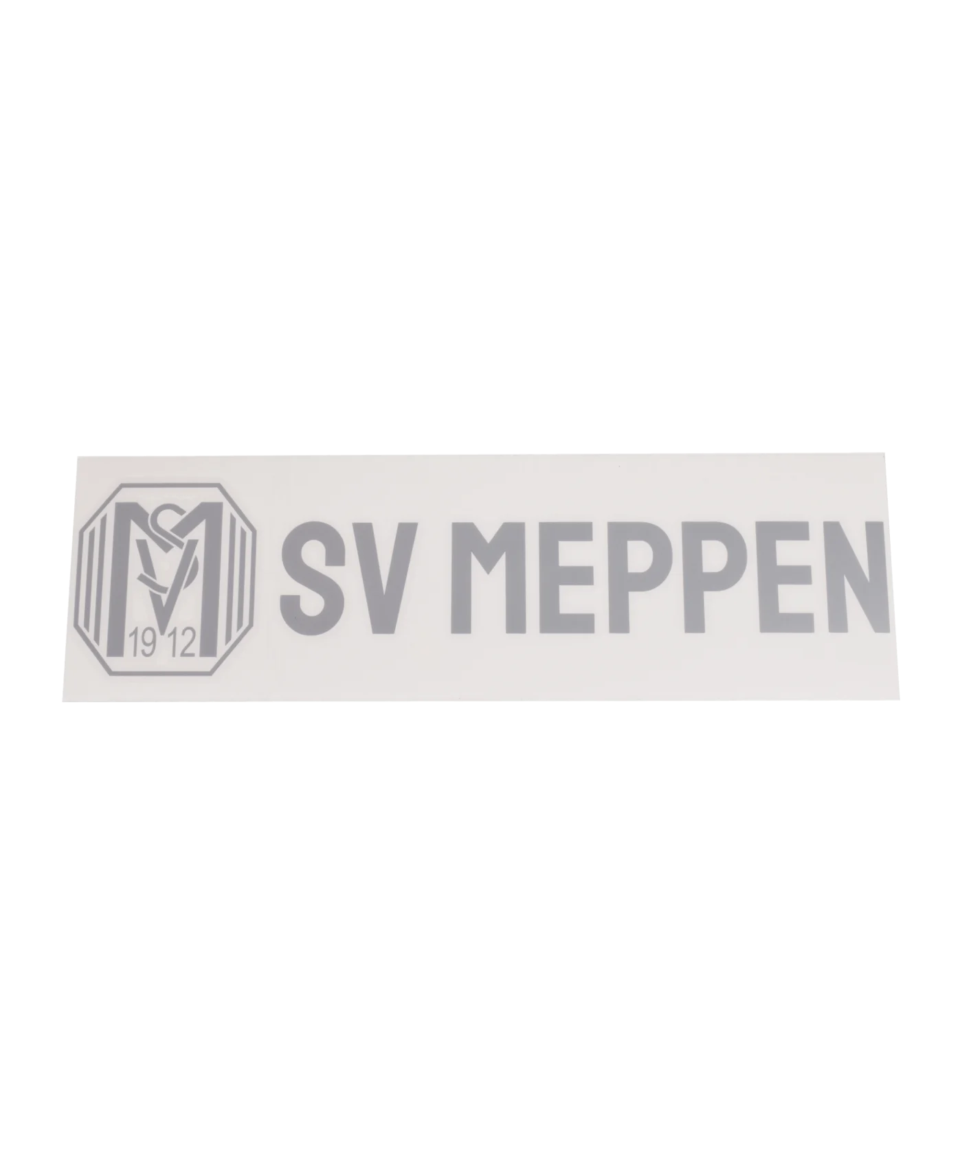 SV Meppen Heckscheibe Aufkleber Silber