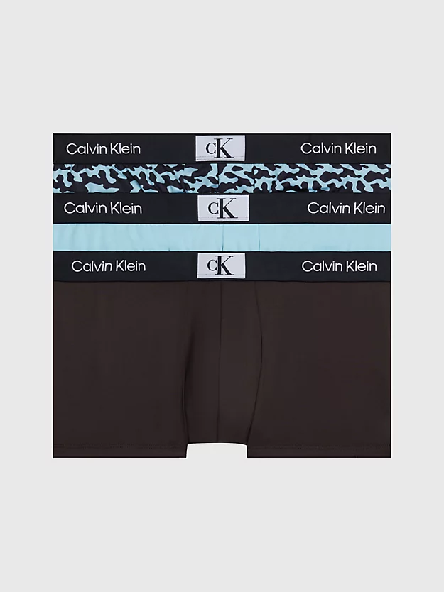 Pacote com 3 Cuecas Boxer de Cintura Baixa - CK96