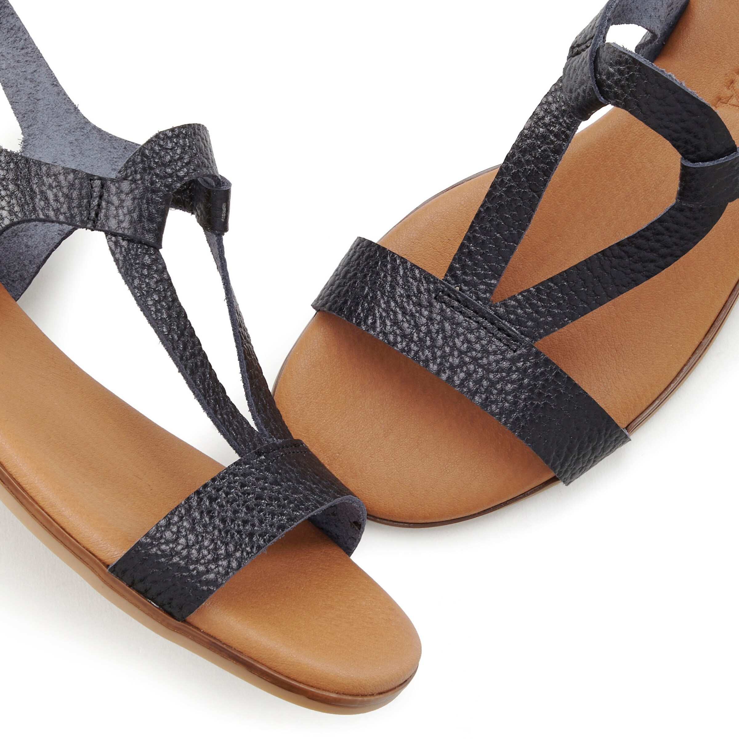 LASCANA Sandale in schwarz