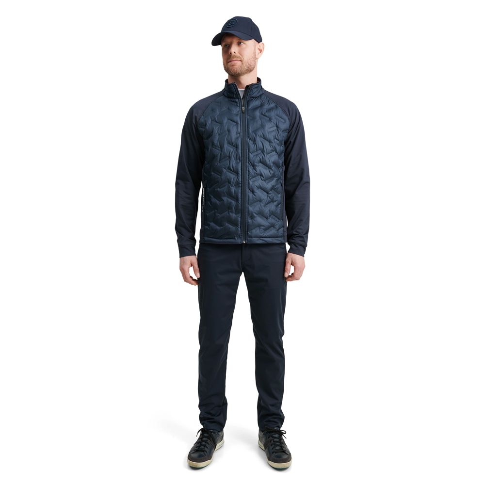 Branson Hybrid Jakke Herre Navy