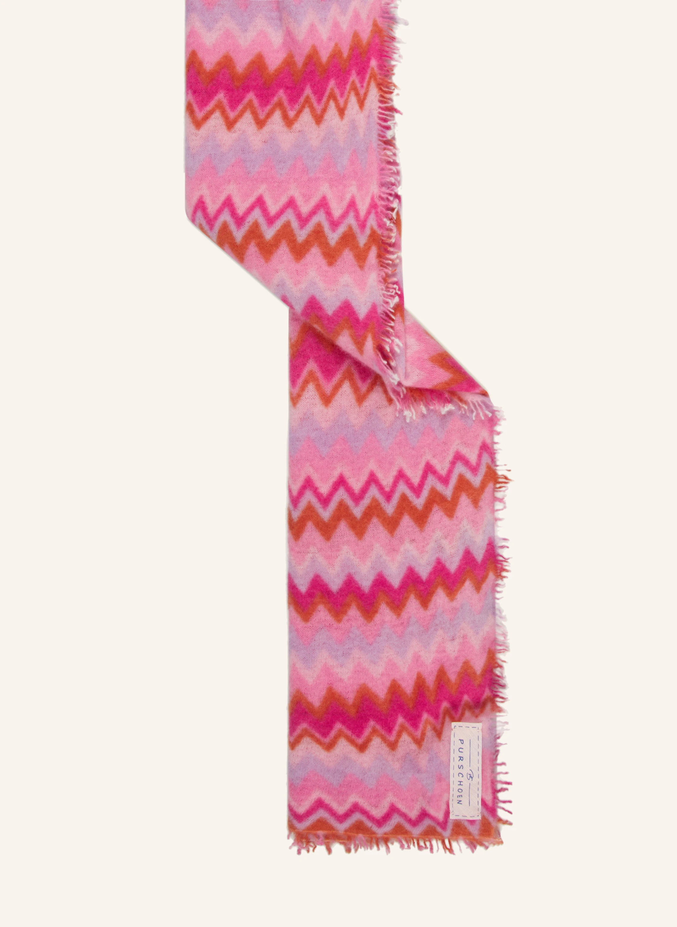 PURSCHOEN Cashmere-Schal CHEVRON
