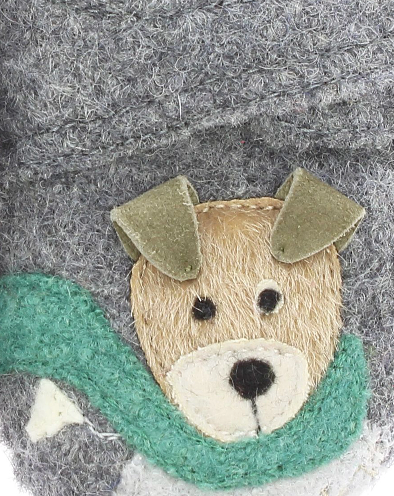 Klett-Hausschuhe COOL DOG in grau