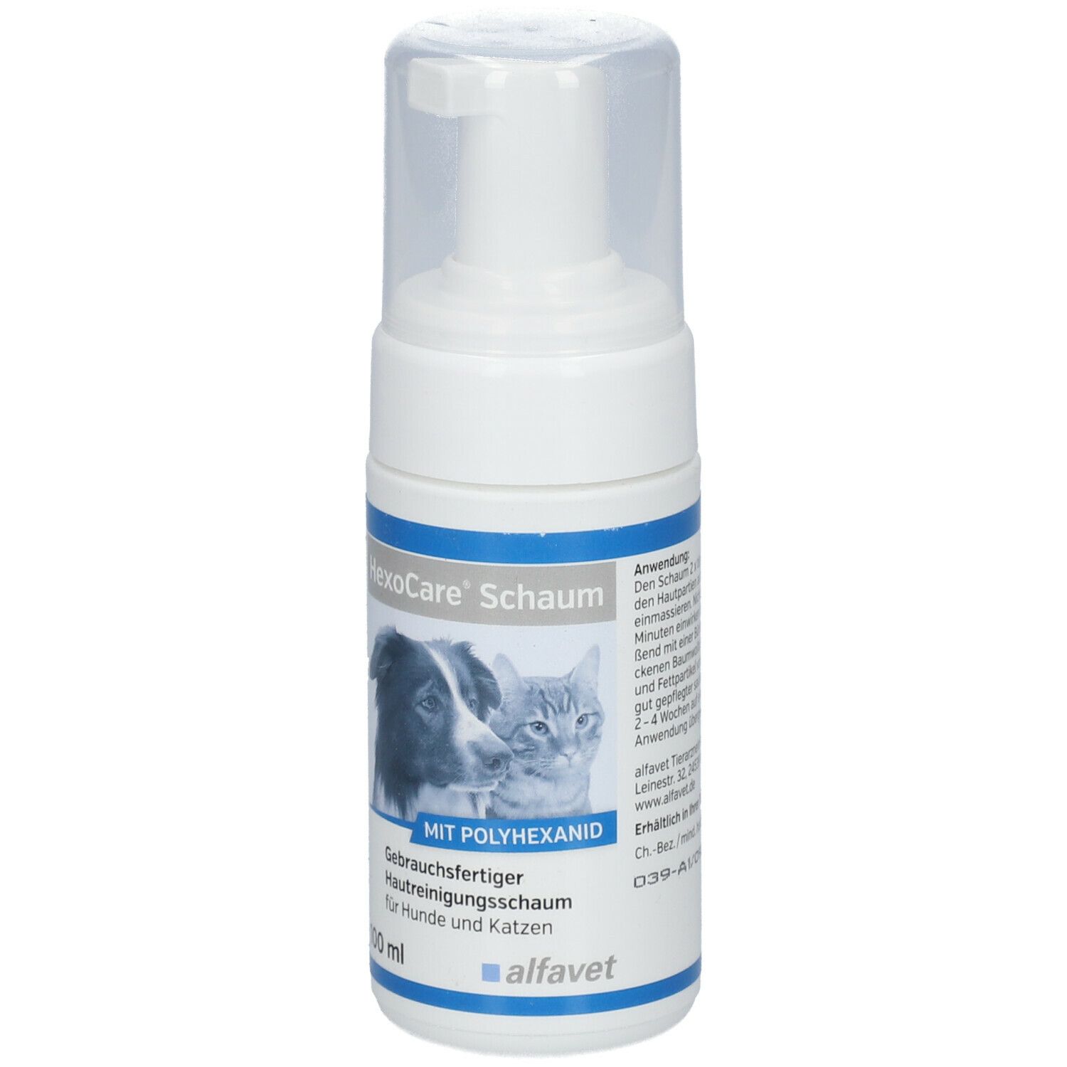 HexoCare® Schaum für Hunde und Katzen