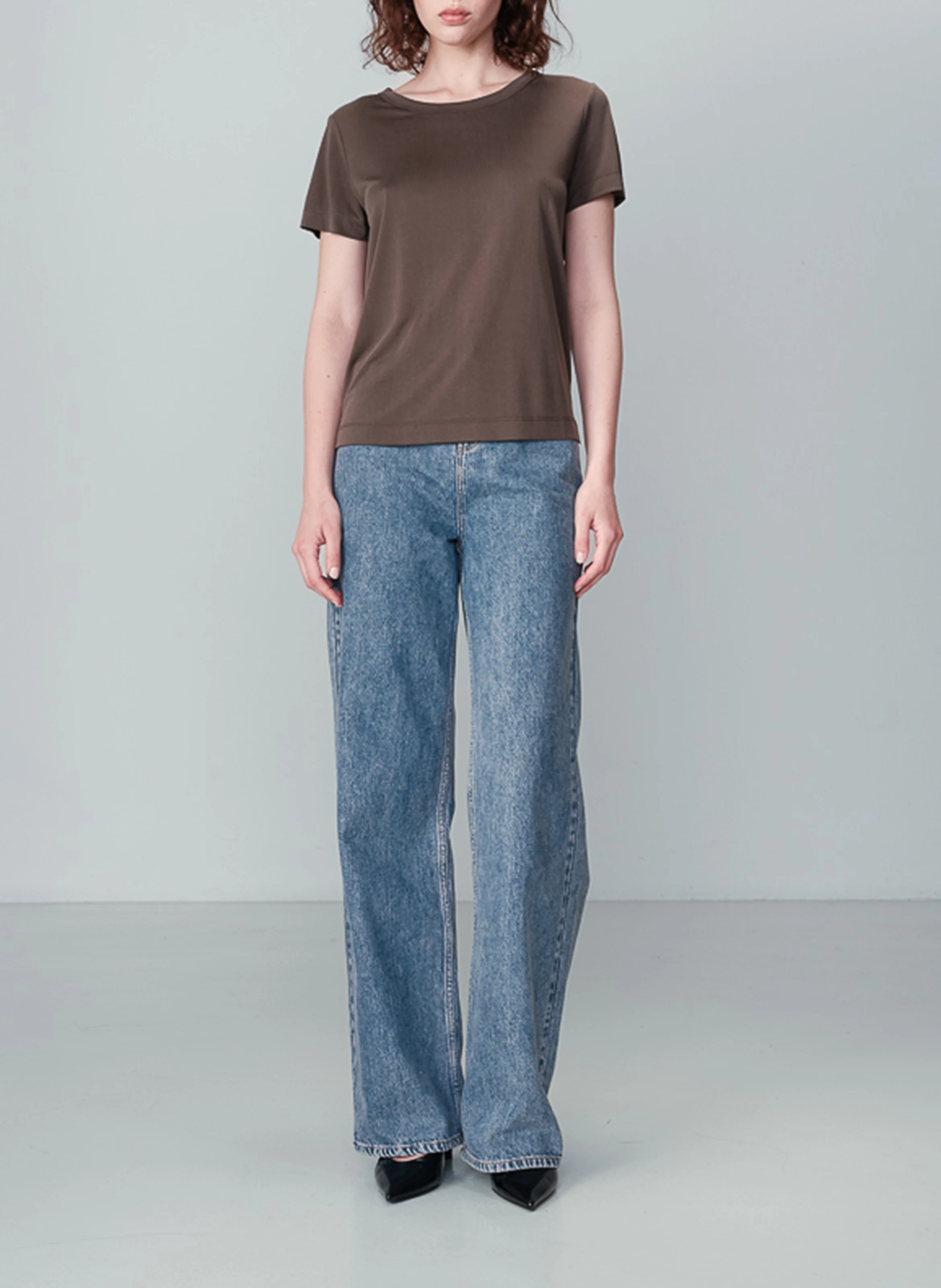 NELL - Tee-shirt droit manches courtes | Vert