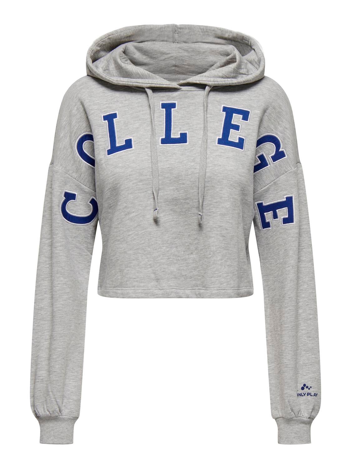 ONPCOLLEGE Sweatshirt Light Grey Melange