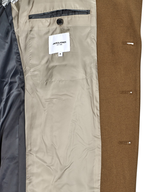 Jack & Jones - JJEMORRISON WOOL COAT SN - Camel