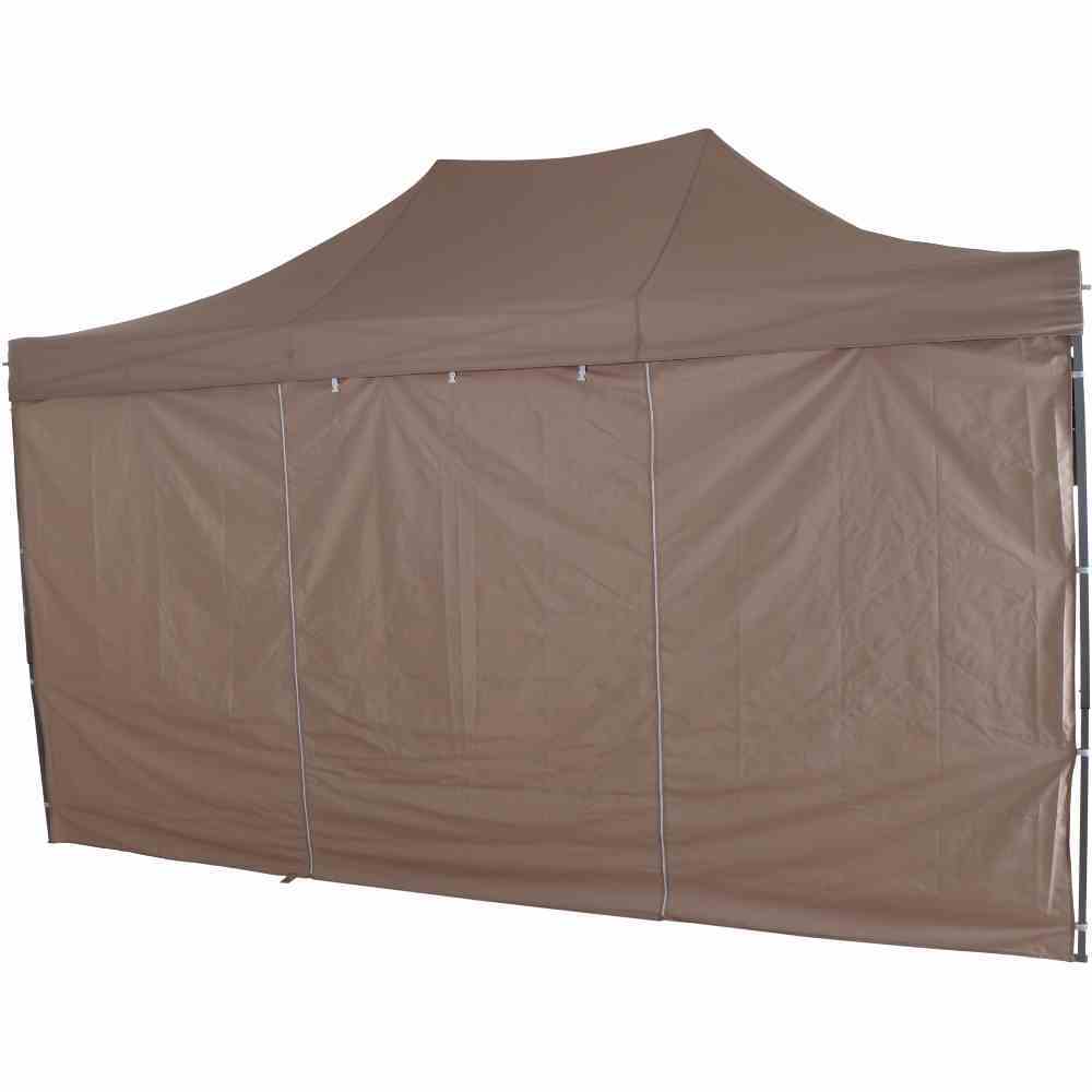 Faltpavillon ALLROUNDER - taupe - rechteckig - 300x450cm