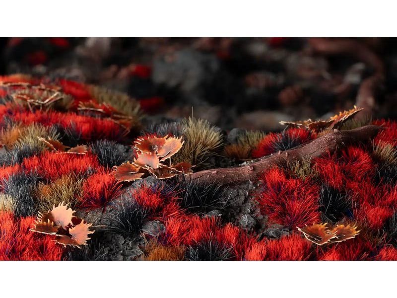 GamersGrass Tufts Wild Alien Blood Moon 6 mm Hochwertige Tufts für den Gelände- und Miniaturenbau