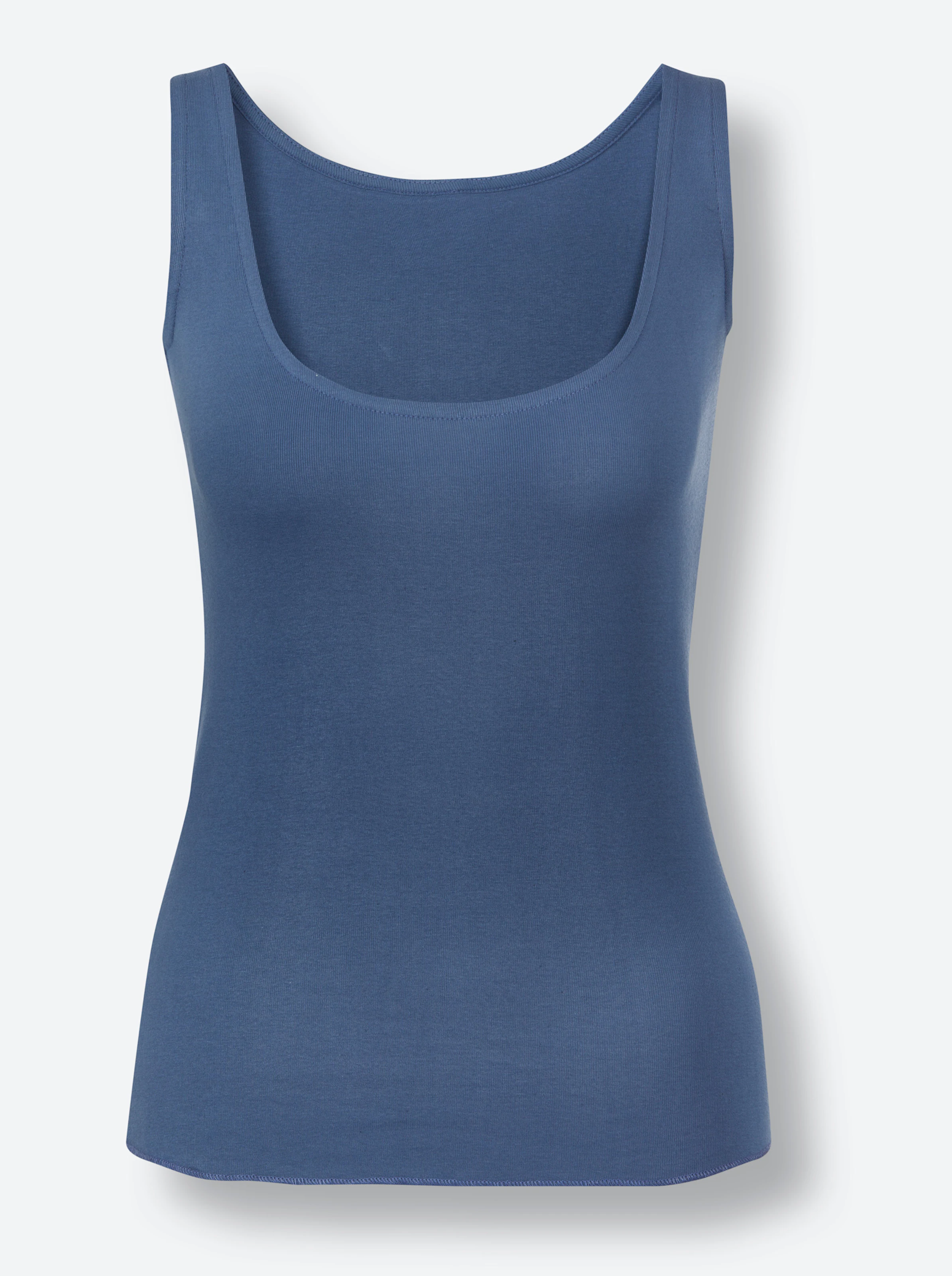 wäschepur Achseltop in jeansblau